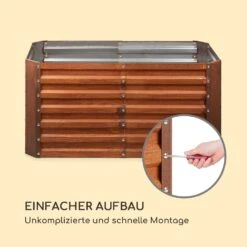 Rust Grow Hochbeet Gartenbeet Verzinktes Stahlblech Rost-Finish -Deutschland Klarstein Verkaufs-Shop 10036153 de 0007 logo