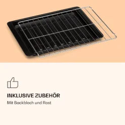 VaporChef Dampfbackofen 230 °C 24 L Drehregler EEK A -Deutschland Klarstein Verkaufs-Shop 10036174 de 0006 logo