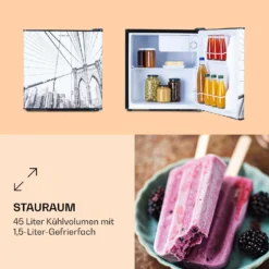 CoolArt 45L Mini-Kühlschrank EEK F Gefrierfach 1,5l Designtür 2 CoolArt 45L Mini-Kühlschrank EEK F Gefrierfach 1,5l Designtür -Deutschland Klarstein Verkaufs-Shop 10036183 de 0003 logo