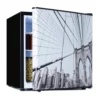 CoolArt 45L Mini-Kühlschrank EEK F Gefrierfach 1,5l Designtür