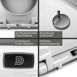 Senzano Toilettendeckel D-Form Absenkautomatik Antibakteriell -Deutschland Klarstein Verkaufs-Shop 10036244 de 0005 logo