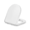 Senzano Toilettendeckel D-Form Absenkautomatik Antibakteriell