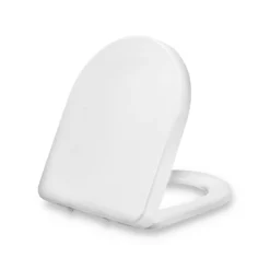 Senzano Toilettendeckel D-Form Absenkautomatik Antibakteriell