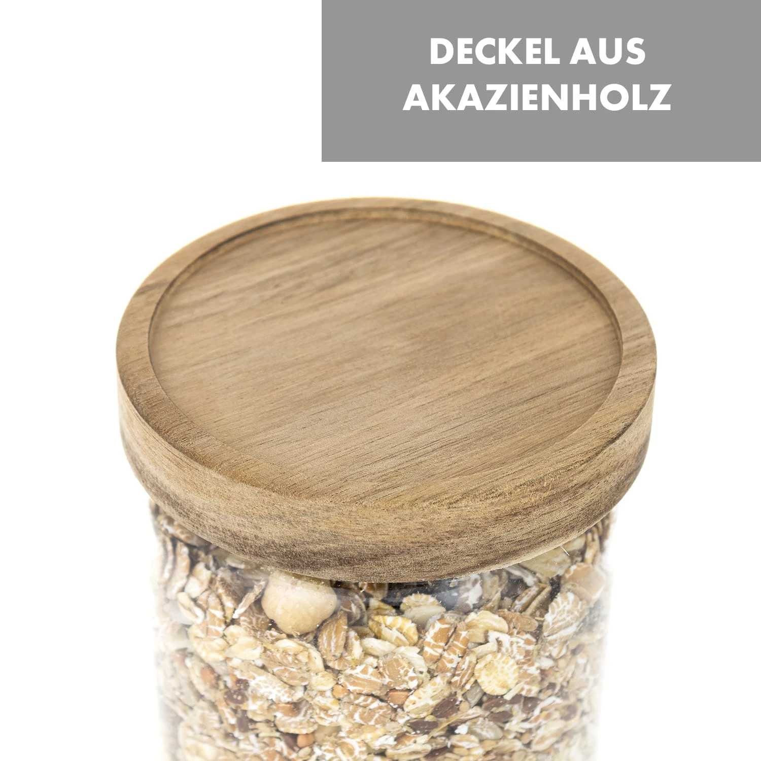 Glaswerk Lovage Vorratsgläser 1,1 l 3er Set Borosilikatglas Akazienholzdeckel Silikon Glaswerk Lovage Vorratsgläser 1,1 L 3er Set Borosilikatglas Akazienholzdeckel Silikon -Deutschland Klarstein Verkaufs-Shop 10036356 de 0005 logo