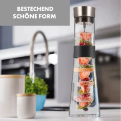 Sile Karaffe 1,6 Liter Borosilikatglas Fruchtspieß Mit Stopper -Deutschland Klarstein Verkaufs-Shop 10036369 de 0003 logo