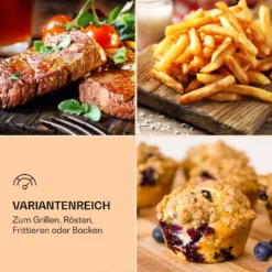 AeroVital Deluxe Heißluftfritteuse 1700W 5,4 Liter Edelstahl -Deutschland Klarstein Verkaufs-Shop 10036476 de 0003 logo