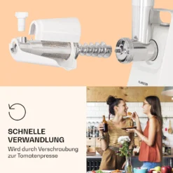 Mighty Mince Elektrischer Fleischwolf 500 - 1361 Watt 3 Lochscheiben -Deutschland Klarstein Verkaufs-Shop 10036478 de 0006 logo