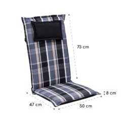 Elbe Polsterauflage Sesselauflage Hochlehner Gartenstuhl 50x120x8cm 4 Elbe Polsterauflage Sesselauflage Hochlehner Gartenstuhl 50x120x8cm -Deutschland Klarstein Verkaufs-Shop 10036802 yy 0005 logo