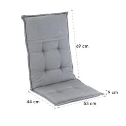 Coburg Polsterauflage Sesselauflage Gartenstuhl Polyester 53x117x9cm -Deutschland Klarstein Verkaufs-Shop 10037387 yy 0005 logo