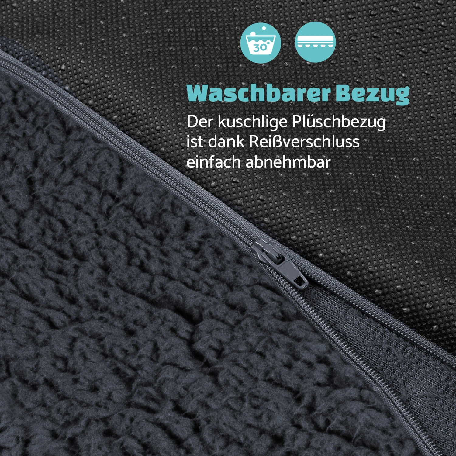 Luna Hundebett waschbar orthopädisch rutschfest Memory-Schaum Größe M Luna Hundebett Waschbar Orthopädisch Rutschfest Memory-Schaum Größe M -Deutschland Klarstein Verkaufs-Shop 10037546 de 0005 logo