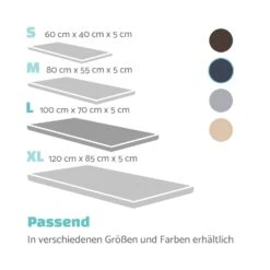 Luna Hundebett Waschbar Orthopädisch Rutschfest Memory-Schaum Größe L -Deutschland Klarstein Verkaufs-Shop 10037547 de 0007 logo