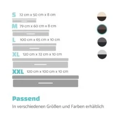 Balu Hundebett Hundekissen | Waschbar | Orthopädisch | Rutschfest | Atmungsaktiver Memory-Schaum | Größe XXL (120 X 10 X 100 Cm) -Deutschland Klarstein Verkaufs-Shop 10037553 de 0007 logo