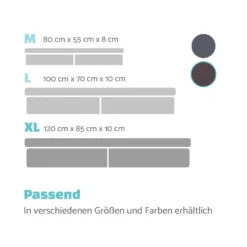 Paco Hundebett Waschbar Rutschfest Klappbar Memory-Schaum Größe XL -Deutschland Klarstein Verkaufs-Shop 10037574 de 0007 logo