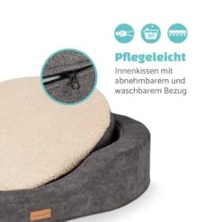 Lotte Hundebett Waschbar Orthopädisch Rutschfest Memory-Schaum Größe L -Deutschland Klarstein Verkaufs-Shop 10037575 de 0005 logo
