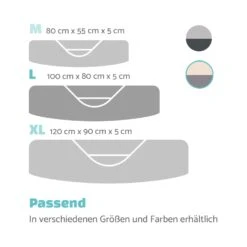 Lotte Hundebett Waschbar Orthopädisch Rutschfest Memory-Schaum Größe L -Deutschland Klarstein Verkaufs-Shop 10037575 de 0007 logo