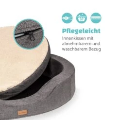 Lotte Hundebett Waschbar Orthopädisch Memory-Schaum Größe XL -Deutschland Klarstein Verkaufs-Shop 10037581 de 0005 logo