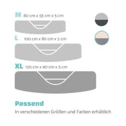 Lotte Hundebett Waschbar Orthopädisch Memory-Schaum Größe XL -Deutschland Klarstein Verkaufs-Shop 10037581 de 0007 logo