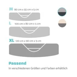 Lotte Hundebett Waschbar Rutschfest Memory-Schaum Größe XL -Deutschland Klarstein Verkaufs-Shop 10037592 de 0007 logo