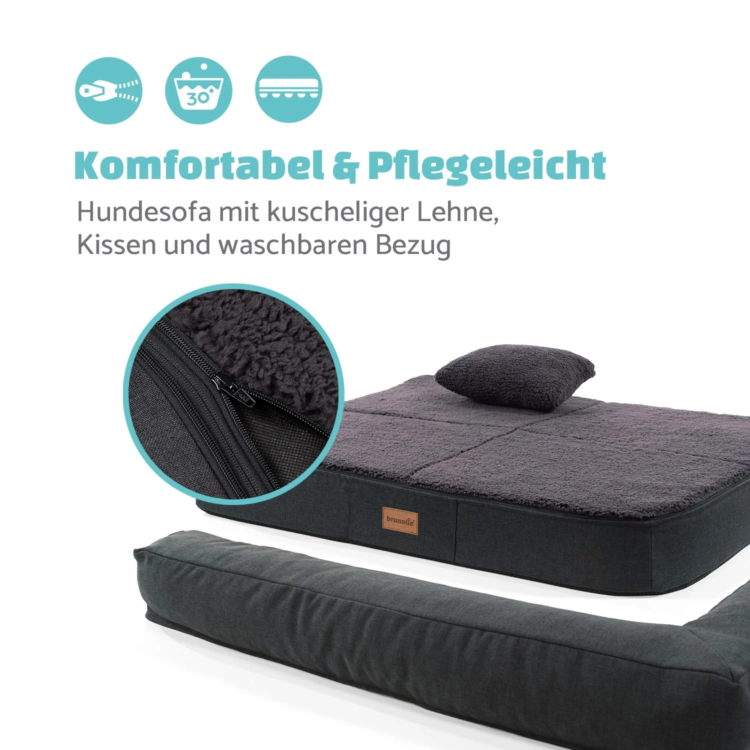 Odin Hundesofa waschbar orthopädisch rutschfest Memory-Schaum Größe M Odin Hundesofa Waschbar Orthopädisch Rutschfest Memory-Schaum Größe M -Deutschland Klarstein Verkaufs-Shop 10037596 de 0005 logo