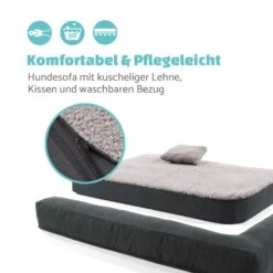 Odin Hundesofa Hundematte | Waschbar | Orthopädisch | Rutschfest | Atmungsaktiv | Memory-Schaum | Größe L (120 × 12 × 80 Cm) -Deutschland Klarstein Verkaufs-Shop 10037603 de 0005 logo