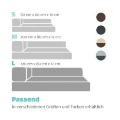 Odin Hundesofa Hundematte | Waschbar | Orthopädisch | Rutschfest | Atmungsaktiv | Memory-Schaum | Größe L (120 × 12 × 80 Cm) -Deutschland Klarstein Verkaufs-Shop 10037603 de 0007 logo