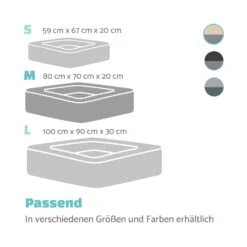 Emma Hundebett Waschbar Rutschfest Atmungsaktiv Wendematratze -Deutschland Klarstein Verkaufs-Shop 10037605 de 0007 logo