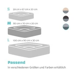 Emma Hundebett Hundekorb | Waschbar | Rutschfest | Atmungsaktiv | Wendematratze | Kissen | Größe M (80 X 20 X 70 Cm) 6 Emma Hundebett Hundekorb | Waschbar | Rutschfest | Atmungsaktiv | Wendematratze | Kissen | Größe M (80 X 20 X 70 Cm) -Deutschland Klarstein Verkaufs-Shop 10037611 de 0007 logo