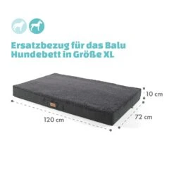 Balu Hundebett Ersatzbezug Waschbar Rutschfest Atmungsaktiv Größe XL -Deutschland Klarstein Verkaufs-Shop 10037622 de 0004 logo