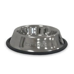 Hundenapf Trinkschale Napf 250 Ml Edelstahl Gummierung Rutschfest