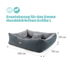 Emma Hundebett Ersatzbezug Waschbar Rutschfest Atmungsaktiv Größe L -Deutschland Klarstein Verkaufs-Shop 10037665 de 0004 logo