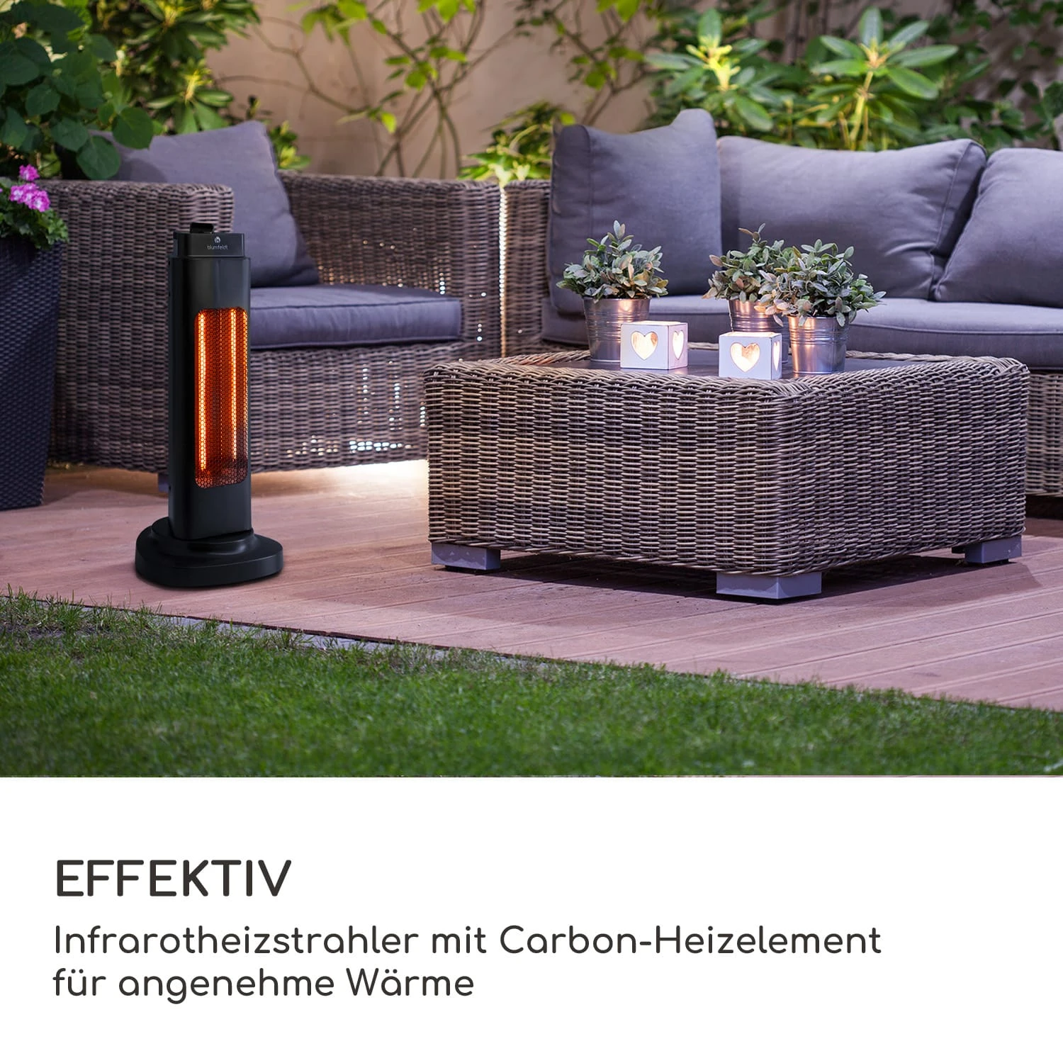 Heat Guru Tri-Mini Standheizstrahler 600W 2 Heizstufen IP65 Schwingfunktion schwarz Heat Guru Tri-Mini Standheizstrahler 600W 2 Heizstufen IP65 Schwingfunktion Schwarz -Deutschland Klarstein Verkaufs-Shop 10037728 de 0003 logo