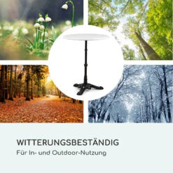 Patras Bistro-Tisch Marmortischplatte Ø60cm Gusseiserner Standfuß 6 Patras Bistro-Tisch Marmortischplatte Ø60cm Gusseiserner Standfuß -Deutschland Klarstein Verkaufs-Shop 10037740 de 0007 logo