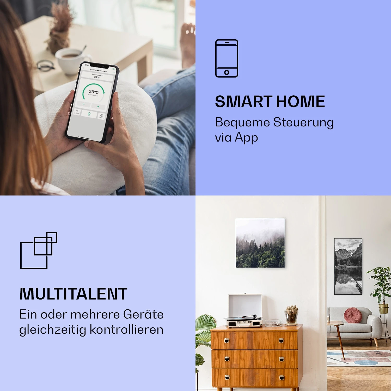 Wonderwall Air Art Smart Infrarotheizung Wald 60x60cm 350W Wonderwall Air Art Smart Infrarotheizung Wald 60x60cm 350W -Deutschland Klarstein Verkaufs-Shop 10037820 de 0002 logo