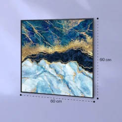 Wonderwall Air Art Smart Infrarotheizung Blauer Marmor 60x60cm 350W -Deutschland Klarstein Verkaufs-Shop 10037827 yy 0007 logo