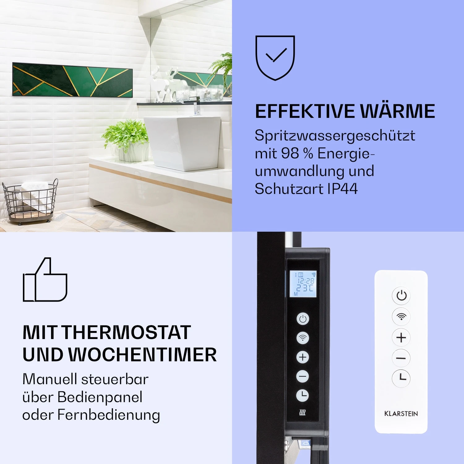 Wonderwall Air Art Smart Infrarotheizung Grüne Linie 120x30cm 350W Wonderwall Air Art Smart Infrarotheizung Grüne Linie 120x30cm 350W -Deutschland Klarstein Verkaufs-Shop 10037845 de 0004 logo