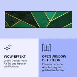 Wonderwall Air Art Smart Infrarotheizung Grüne Linie 120x30cm 350W 5 Wonderwall Air Art Smart Infrarotheizung Grüne Linie 120x30cm 350W -Deutschland Klarstein Verkaufs-Shop 10037845 de 0006 logo