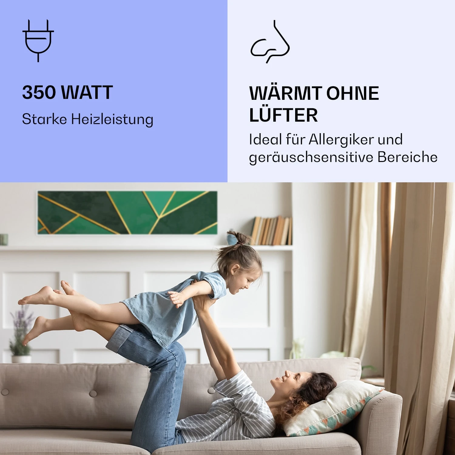 Wonderwall Air Art Smart Infrarotheizung Grüne Linie 120x30cm 350W Wonderwall Air Art Smart Infrarotheizung Grüne Linie 120x30cm 350W -Deutschland Klarstein Verkaufs-Shop 10037846 de 0005 logo