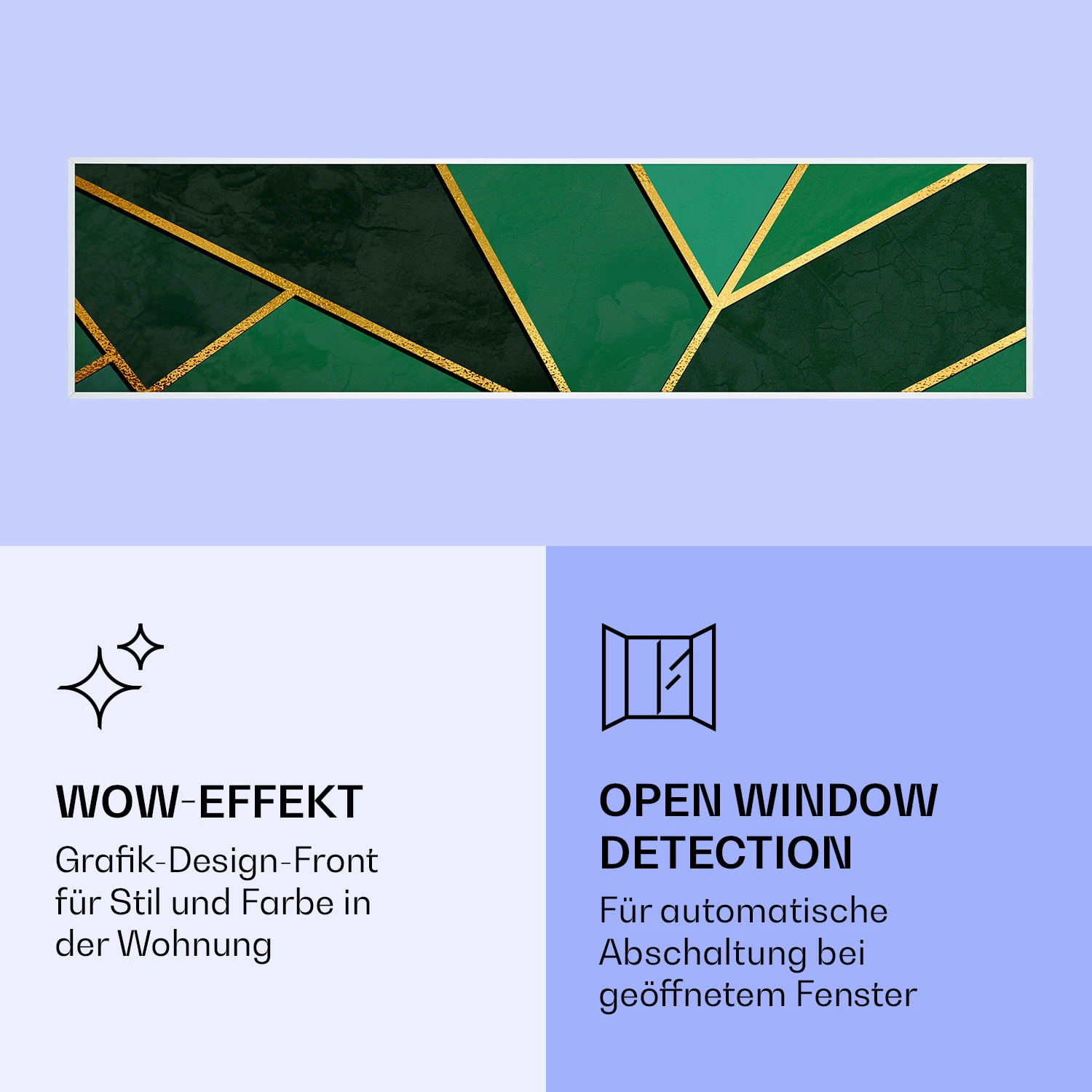 Wonderwall Air Art Smart Infrarotheizung Grüne Linie 120x30cm 350W Wonderwall Air Art Smart Infrarotheizung Grüne Linie 120x30cm 350W -Deutschland Klarstein Verkaufs-Shop 10037846 de 0006 logo