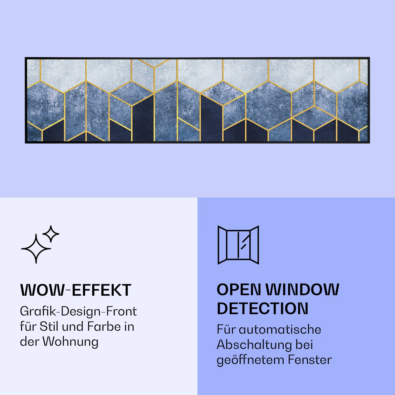 Wonderwall Air Art Smart Infrarotheizung Blaue Linie 120x30cm 350W Wonderwall Air Art Smart Infrarotheizung Blaue Linie 120x30cm 350W -Deutschland Klarstein Verkaufs-Shop 10037847 de 0006 logo