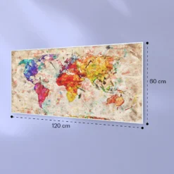 Wonderwall Air Art Smart Infrarotheizung Farbige Karte 120x60cm 700W -Deutschland Klarstein Verkaufs-Shop 10037882 yy 0007 logo