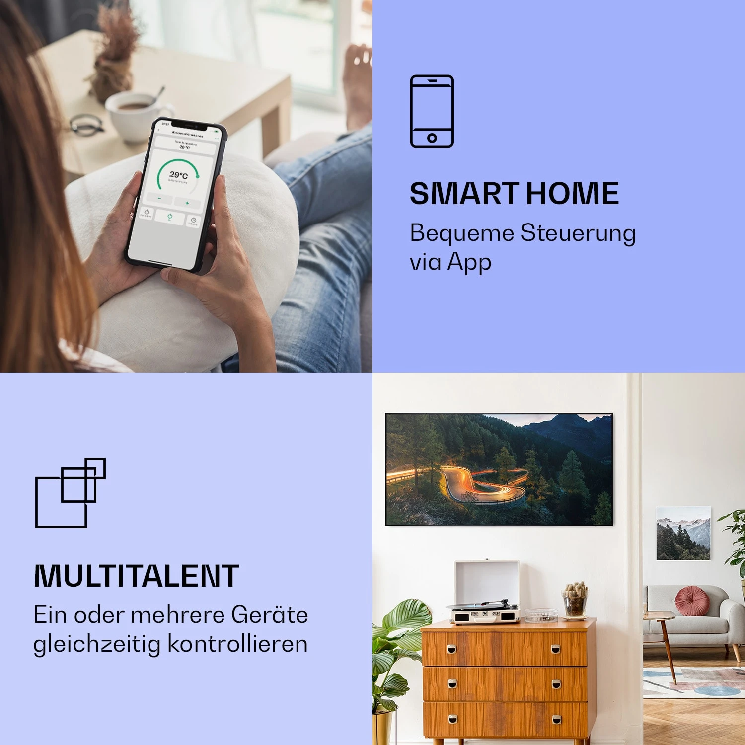 Wonderwall Air Art Smart Infrarotheizung Bergstraße 120x60cm 700W Wonderwall Air Art Smart Infrarotheizung Bergstraße 120x60cm 700W -Deutschland Klarstein Verkaufs-Shop 10037901 de 0002 logo