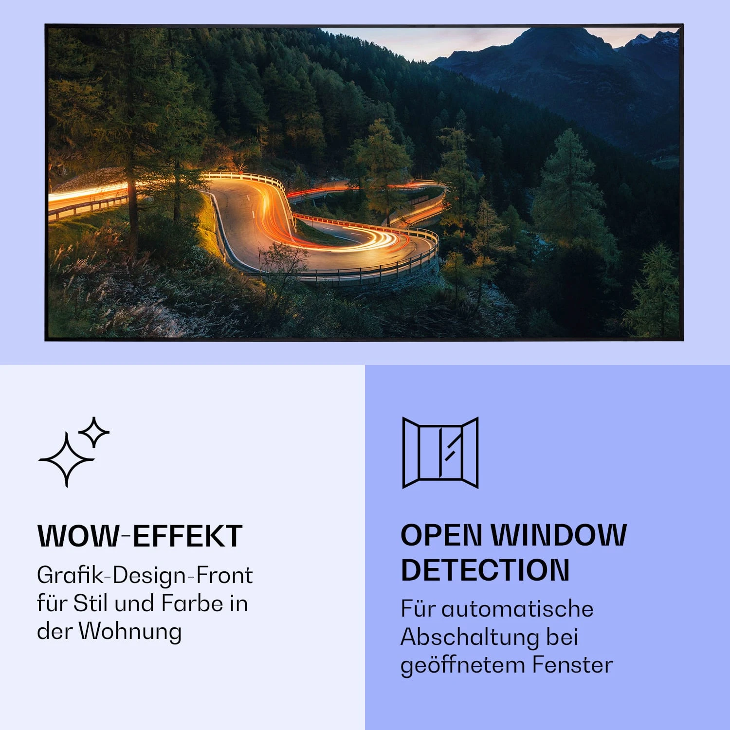 Wonderwall Air Art Smart Infrarotheizung Bergstraße 120x60cm 700W Wonderwall Air Art Smart Infrarotheizung Bergstraße 120x60cm 700W -Deutschland Klarstein Verkaufs-Shop 10037901 de 0006 logo