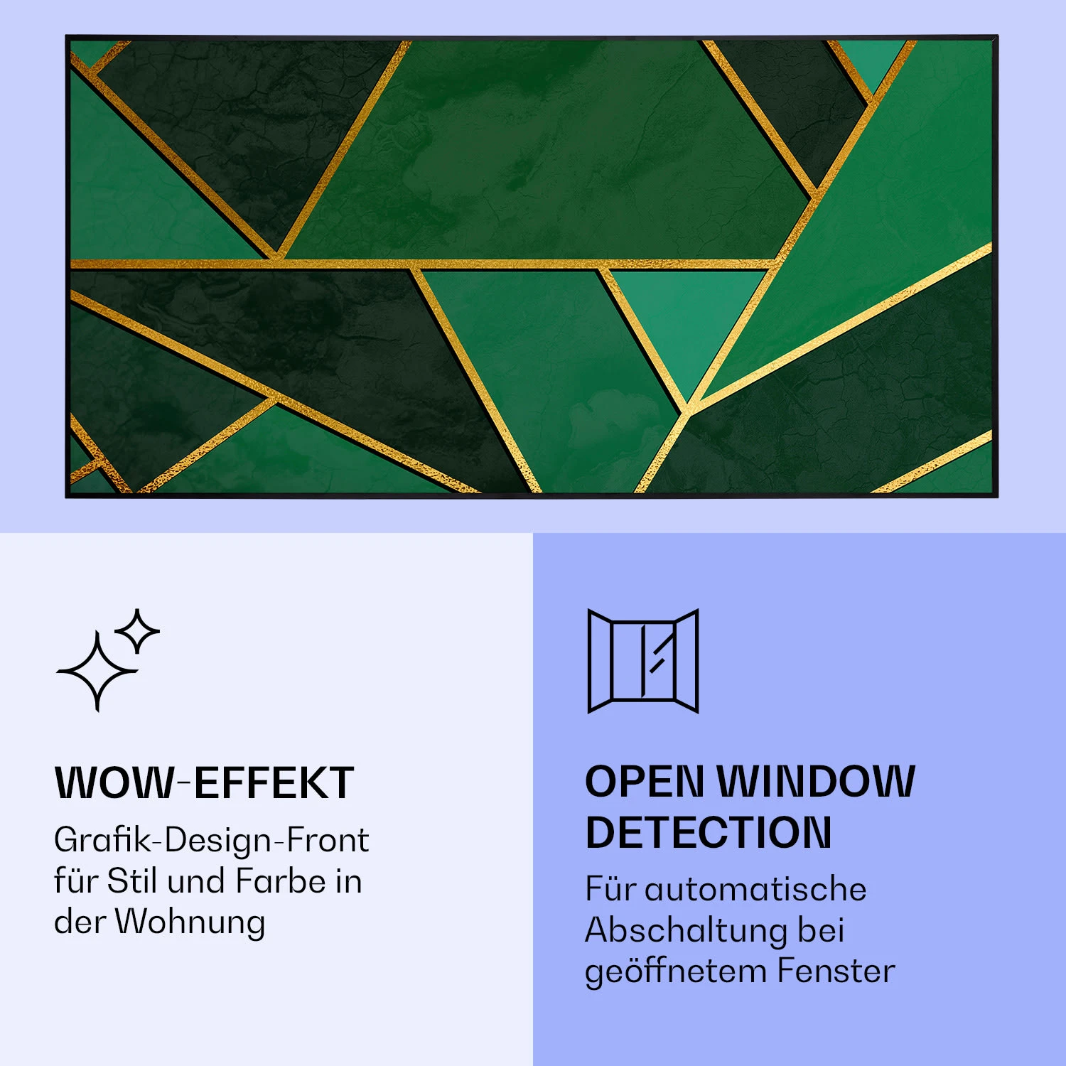 Wonderwall Air Art Smart Infrarotheizung Grüne Linie 120x60cm 700W Wonderwall Air Art Smart Infrarotheizung Grüne Linie 120x60cm 700W -Deutschland Klarstein Verkaufs-Shop 10037907 de 0006 logo