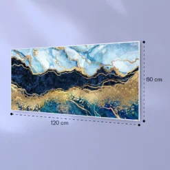 Wonderwall Air Art Smart Infrarotheizung Blauer Marmor 120x60cm 700W -Deutschland Klarstein Verkaufs-Shop 10037912 yy 0007 logo