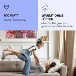 Wonderwall Air Art Smart Infrarotheizung Blume 120x60cm 700W -Deutschland Klarstein Verkaufs-Shop 10037913 de 0005 logo