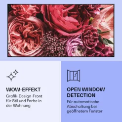 Wonderwall Air Art Smart Infrarotheizung Blume 120x60cm 700W -Deutschland Klarstein Verkaufs-Shop 10037913 de 0006 logo