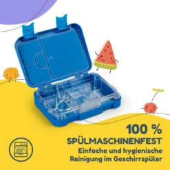 Schmatzfatz Junior Lunchbox 6 Fächer 21,3 X 15 X 4,5 Cm (BxHxT) -Deutschland Klarstein Verkaufs-Shop 10037940 de 0005 usp