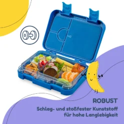 Schmatzfatz Junior Lunchbox 6 Fächer 21,3 X 15 X 4,5 Cm (BxHxT) -Deutschland Klarstein Verkaufs-Shop 10037940 de 0006 usp