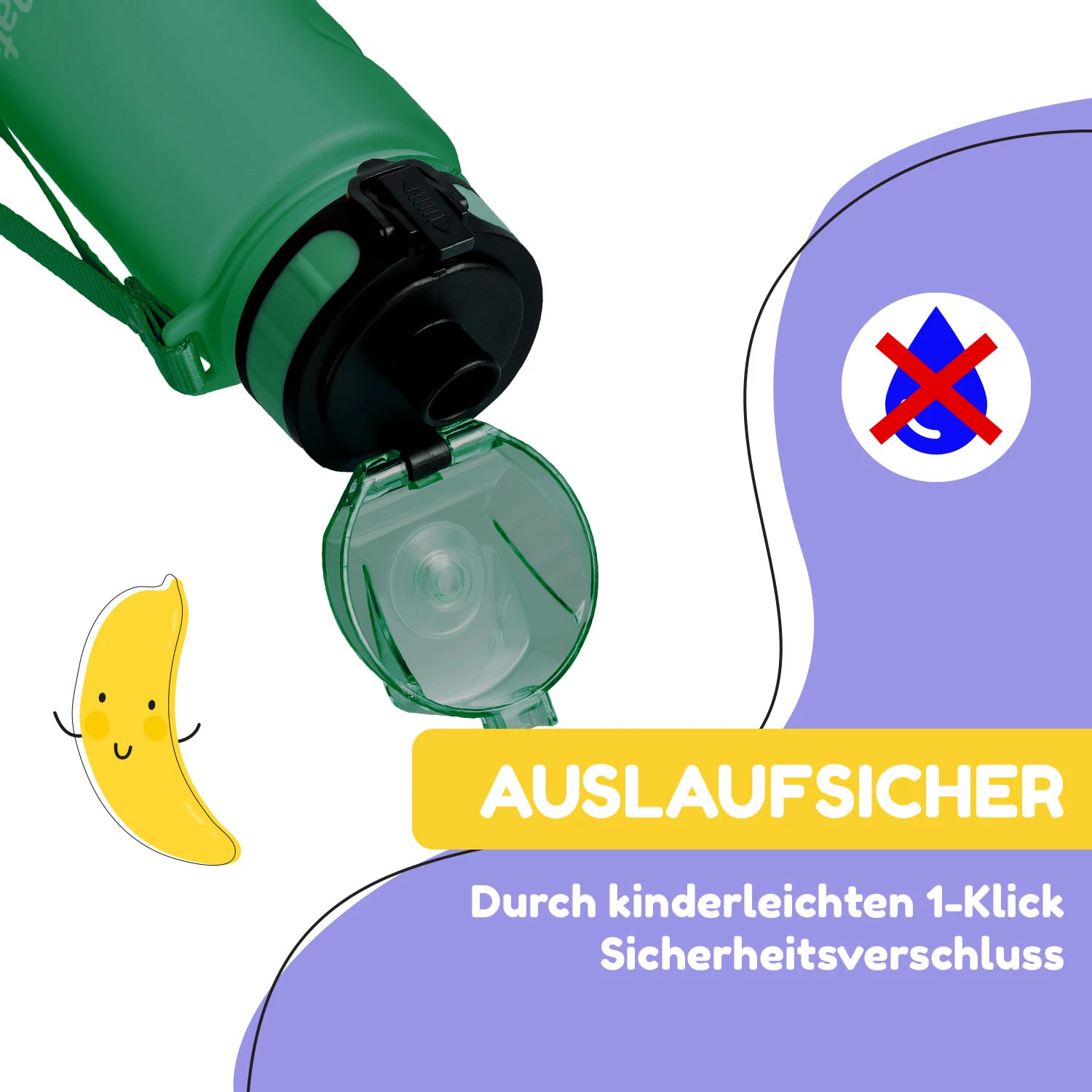 schmatzfatz Trinkflasche Sportflasche 350 ml 18 cm Tritan Schmatzfatz Trinkflasche Sportflasche 350 Ml 18 Cm Tritan -Deutschland Klarstein Verkaufs-Shop 10037960 de 0003 usp