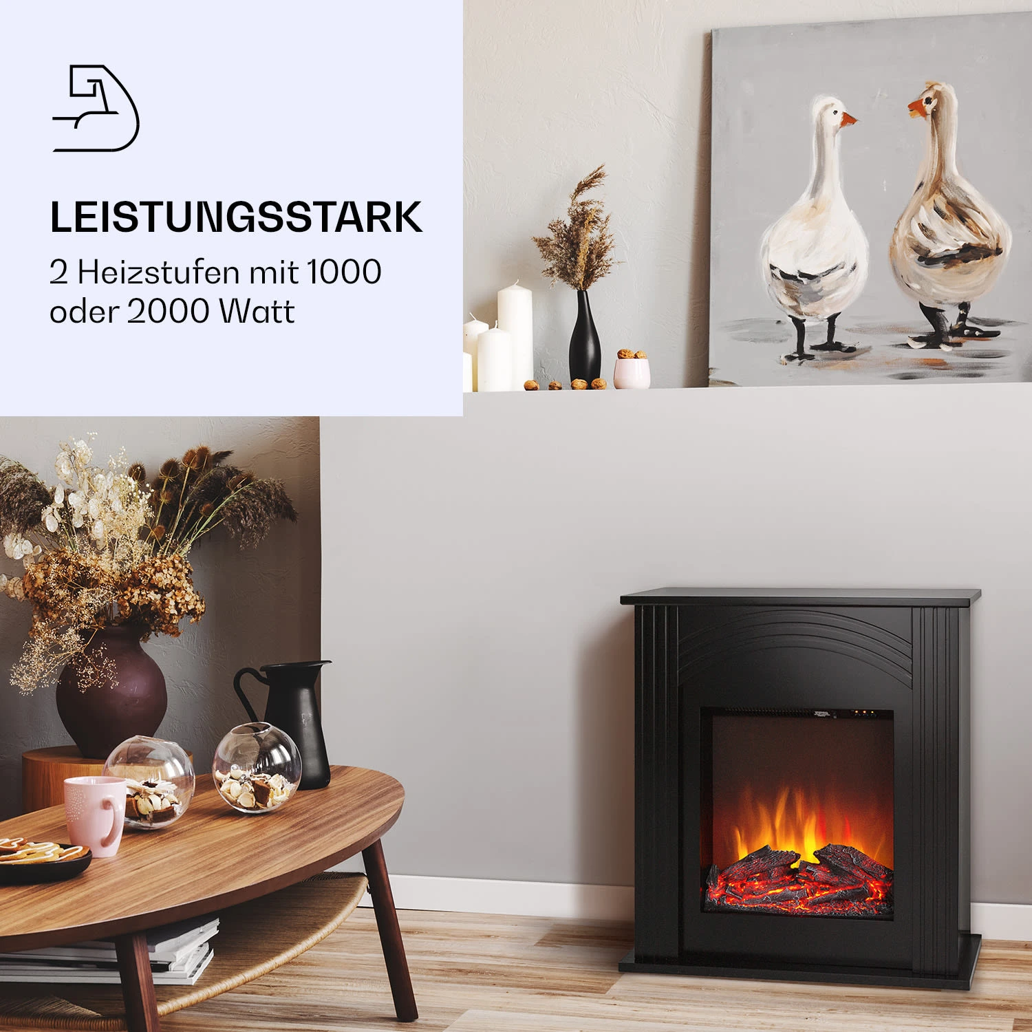 Elbrus Elektrokamin 2000 W LED-Technik Fernbedienung Elbrus Elektrokamin 2000 W LED-Technik Fernbedienung -Deutschland Klarstein Verkaufs-Shop 10037972 de 0002 logo